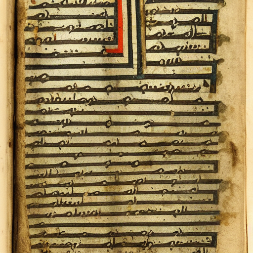 12th century manuscript in an unknown alphabet, jewish