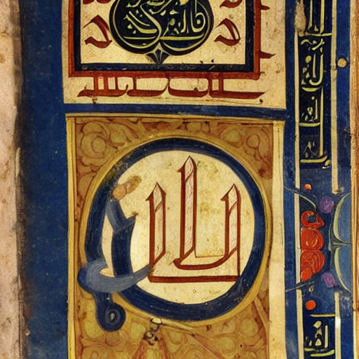 Illuminated manuscript coptic 13th century