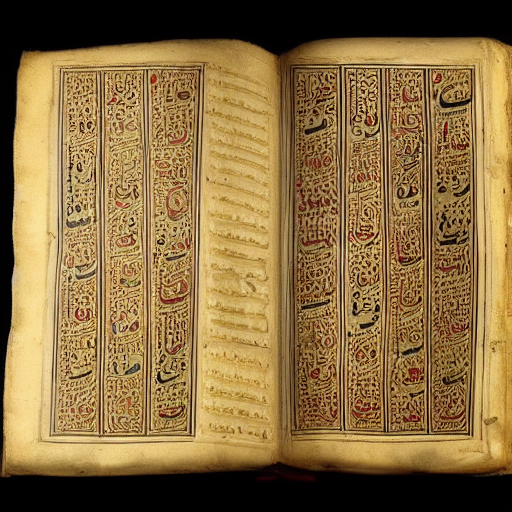 Illuminated manuscript coptic 13th century