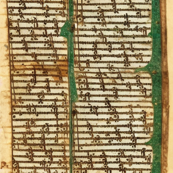 12th century manuscript in an unknown alphabet