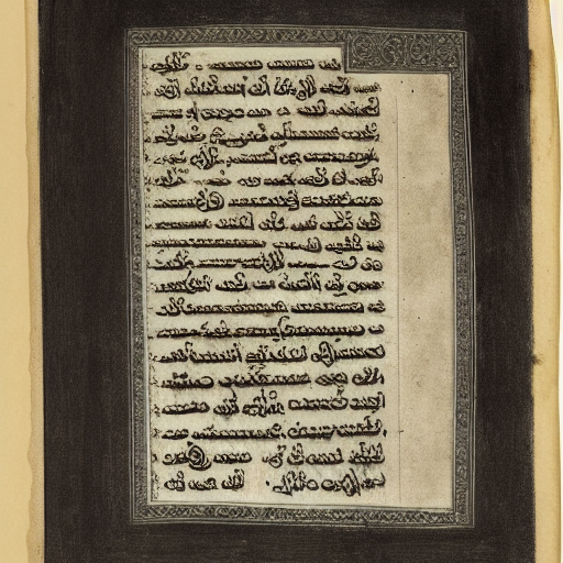 Astral symbolism written in silver ink on dark paper, manuscript illustration, 10th century