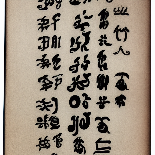 Abecedary in unknown script in silver ink on black paper, 10th century manuscript